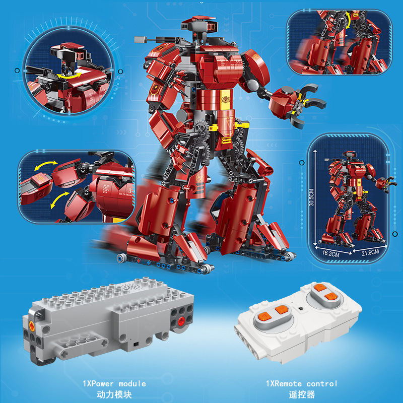 MOULD KING 15038 Crimson Robot