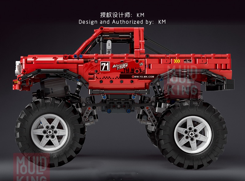 MOULD KING 18003 Red Monster Buggy