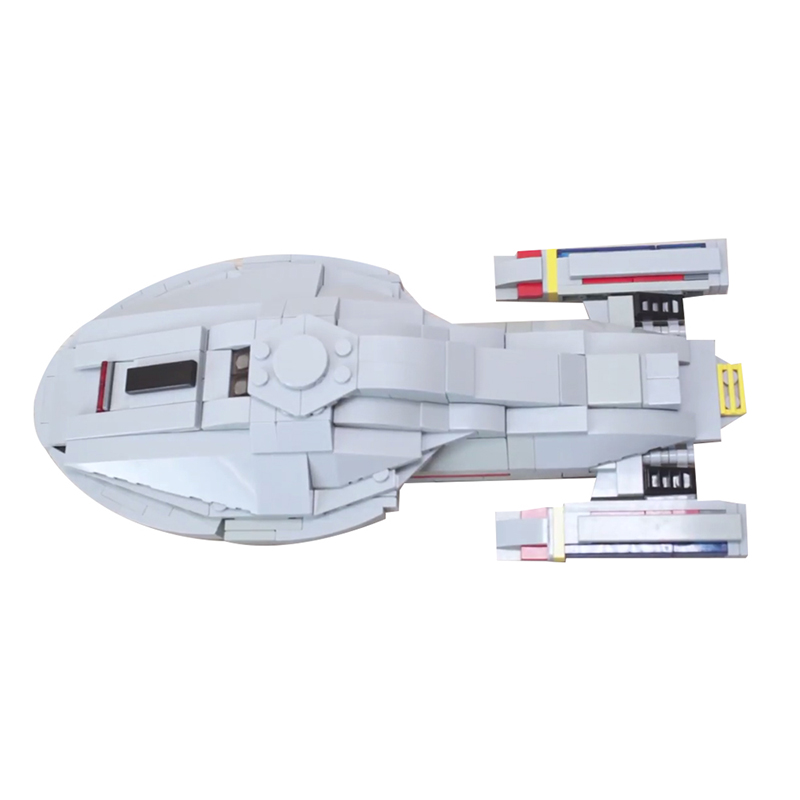 MOVIE MOC 16925 USS Voyager by jerrybuildsbricks MOCBRICKLAND 1 1