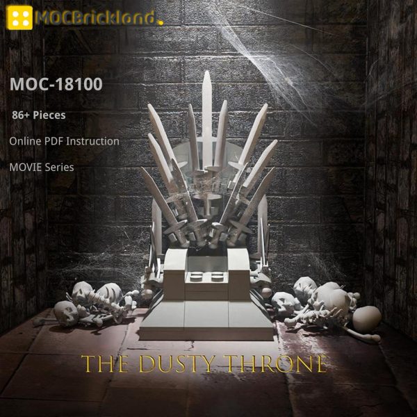 MOVIE MOC 18100 Game Of Thrones The Iron Throne MOCBRICKLAND
