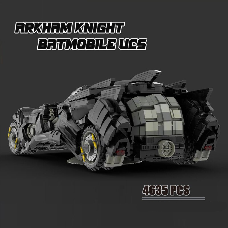 MOVIE MOC 22725 Arkham Knight Batmobile UCS by hasskabal MOCBRICKLAND 3 1