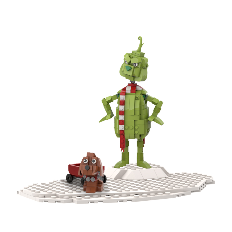 MOVIE MOC 28796 Grinch and Max MOCBRICKLAND 1 1