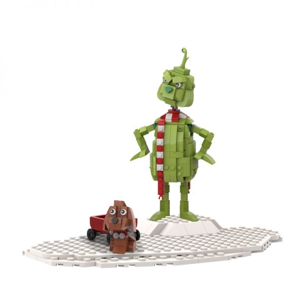MOVIE MOC 28796 Grinch and Max MOCBRICKLAND 1
