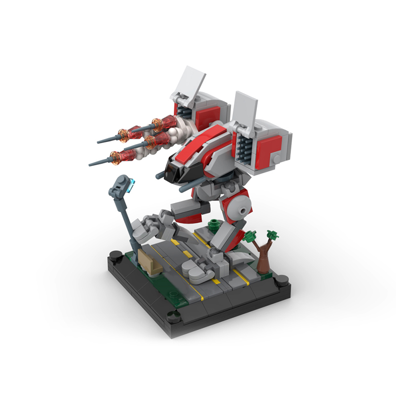 MOVIE MOC 35171 Batteltech Catapult CPLT C1 Micro Scale by Xigphir MOCBRICKLAND 1 1