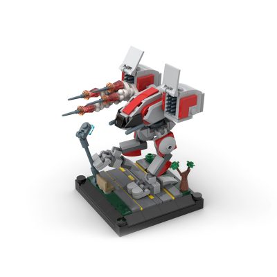 MOVIE MOC 35171 Batteltech Catapult CPLT C1 Micro Scale by Xigphir MOCBRICKLAND 1
