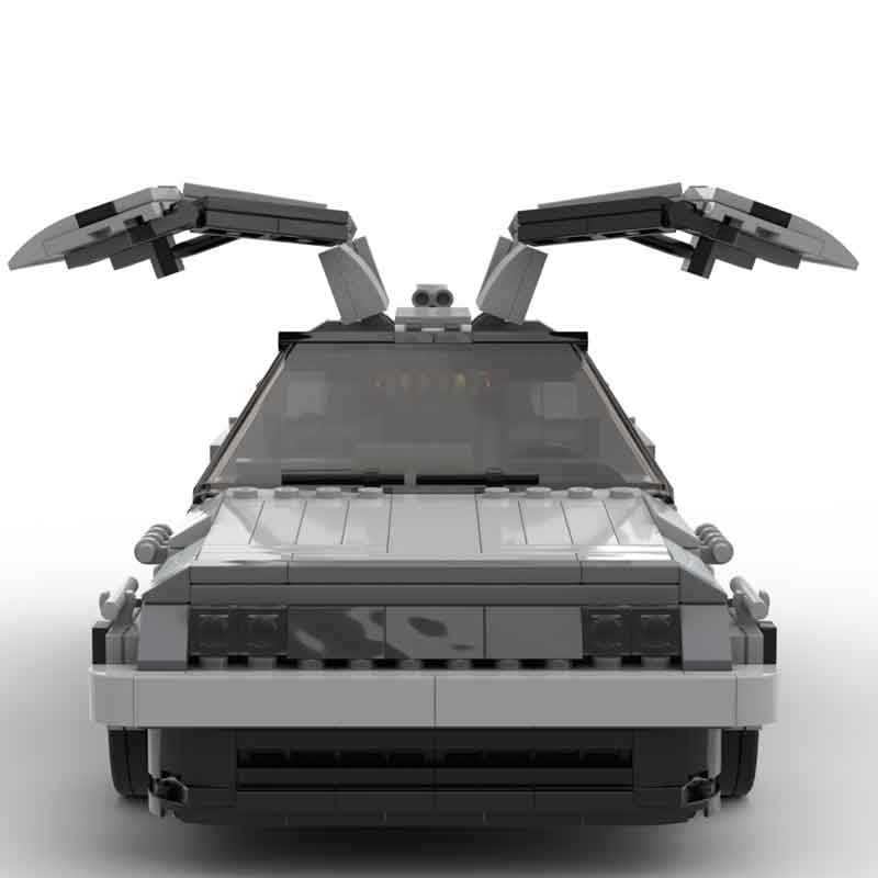MOVIE MOC 38590 DeLorean Time Machine from Back To The Future by YCBricks MOCBRICKLAND 2 1