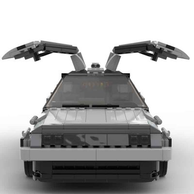 MOVIE MOC 38590 DeLorean Time Machine from Back To The Future by YCBricks MOCBRICKLAND 2