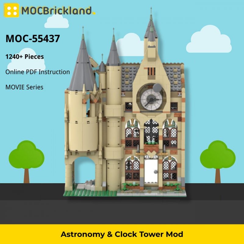 MOVIE MOC 55437 Astronomy Clock Tower Mod by LegoArtisan MOCBRICKLAND 5 800x800 1