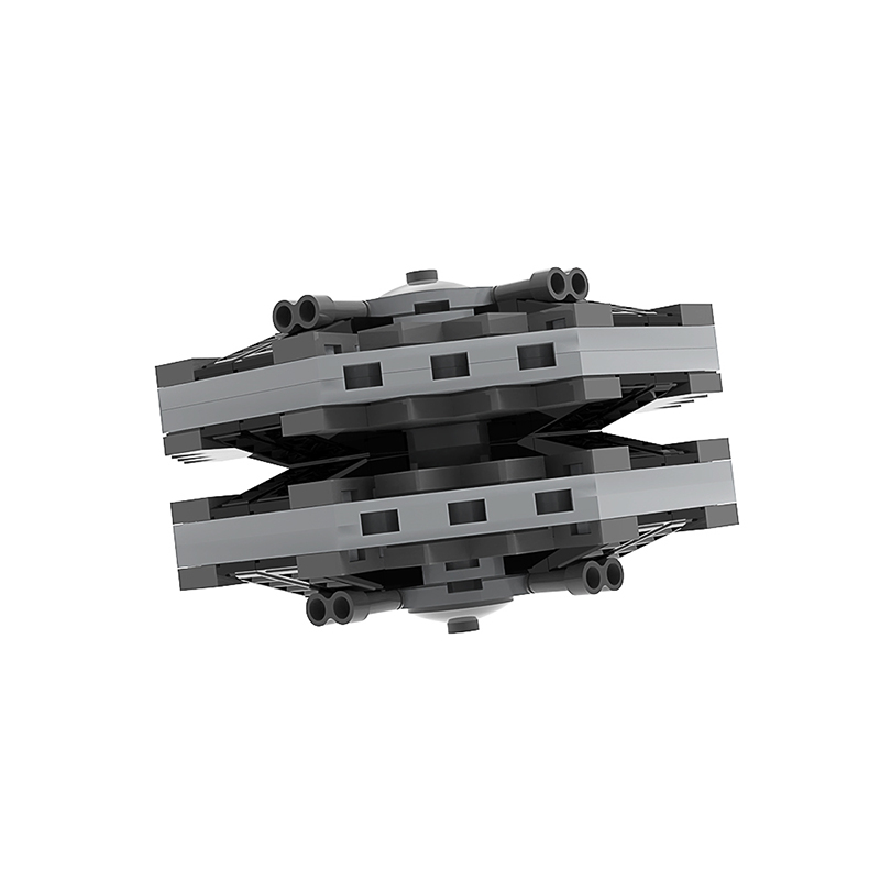 MOVIE MOC 66068 Mini Mothership Cylon Base by CBSNAKE MOCBRICKLAND 3 1