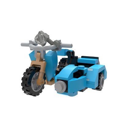 MOVIE MOC 67636 Magic Sidecar by PanDanBrick MOCBRICKLAND 3