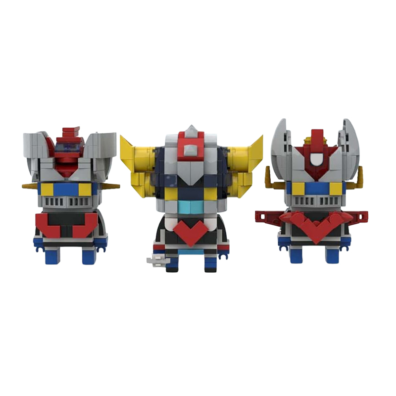 MOVIE MOC 77462 Robot Pack Mazinger Z Great Mazinger and Goldrake by Gabryboy80 MOCBRICKLAND 3 1