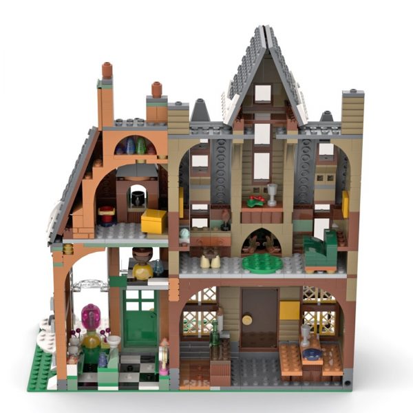 MOVIE MOC 80404 Hogsmeade Village Mod by LegoArtisan MOCBRICKLAND 3