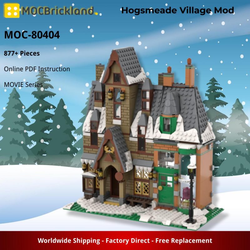 MOVIE MOC 80404 Hogsmeade Village Mod by LegoArtisan MOCBRICKLAND 5 800x800 1