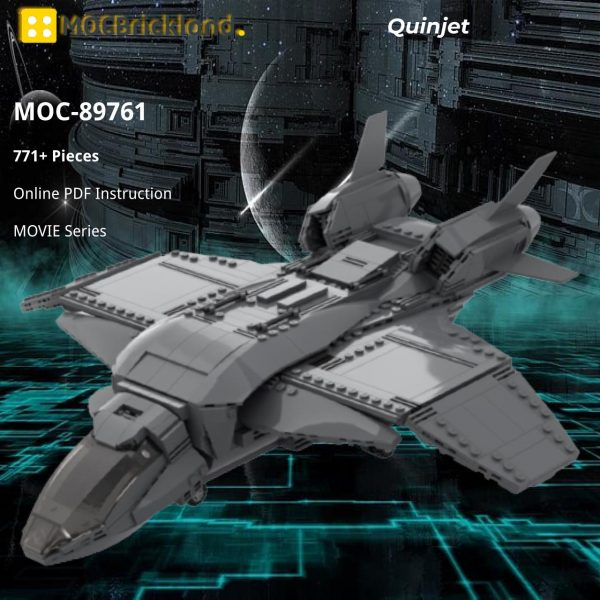 MOVIE MOC 89761 Quinjet by Brick boss pdf MOCBRICKLAND 4
