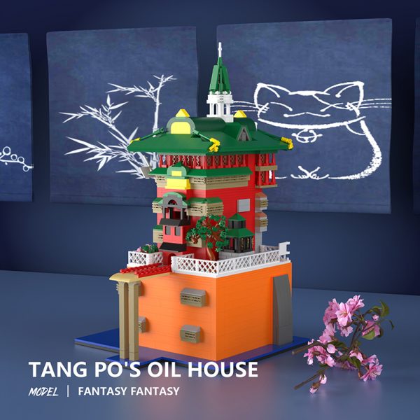 MOVIE MOC 89772 Tang Pos Oil House MOCBRICKLAND 1