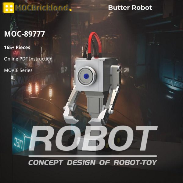 MOVIE MOC 89777 Butter Robot MOCBRICKLAND