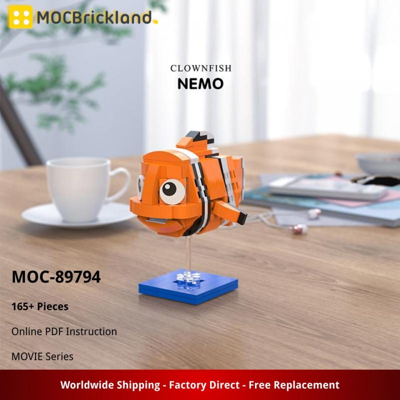 MOVIE MOC 89794 Clownfish from Finding Nemo MOCBRICKLAND 800x800 1