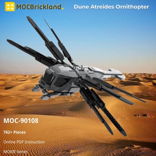 MOVIE MOC 90108 Dune Atreides Ornithopter by Brick boss pdf MOCKBRICKLAND 2