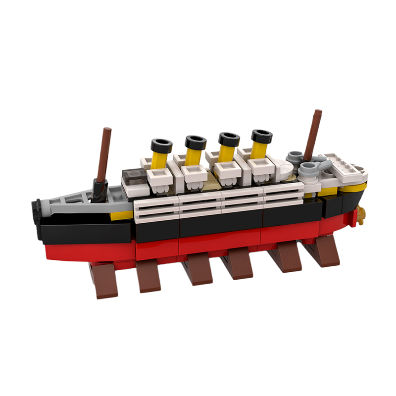 MOVIE MOC 90208 The Micro Titanic MOCBRICKLAND 3 1