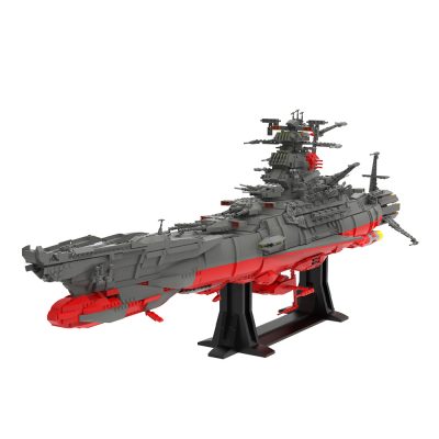 MOVIE MOC 91416 Yamato Space Battleship UCS by Legomeris MOCBRICKLAND 1