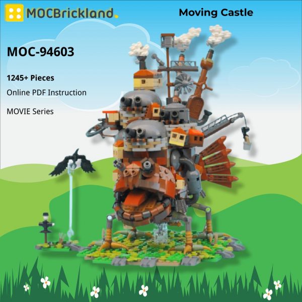 MOVIE MOC 94603 Moving Castle by MartinLegoDesign MOCBRICKLAND 1