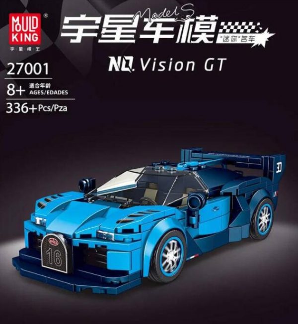 Mould King 27001 Bugatti Vision GT 1