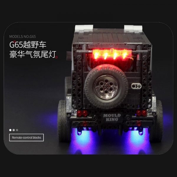 Mould King MOC 20100 Technic Series Benz SUV G500 AWD Wagon Offroad Vehicle Model Building Blocks 2