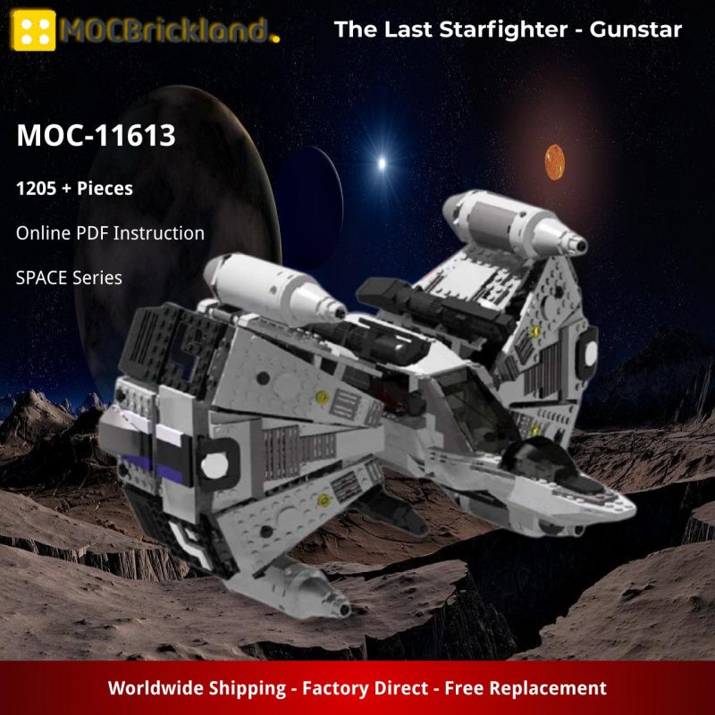 SPACE MOC 11613 The Last Starfighter Gunstar by BricksWithWings MOCBRICKLAND 2 800x800 1