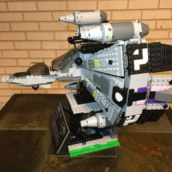 SPACE MOC 11613 The Last Starfighter Gunstar by BricksWithWings MOCBRICKLAND 5