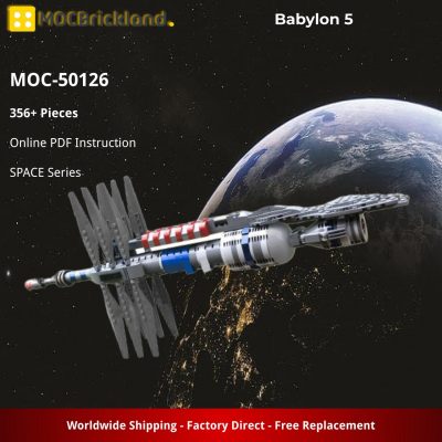 SPACE MOC 50126 Babylon 5 by Whm1125 MOCBRICKLAND 2
