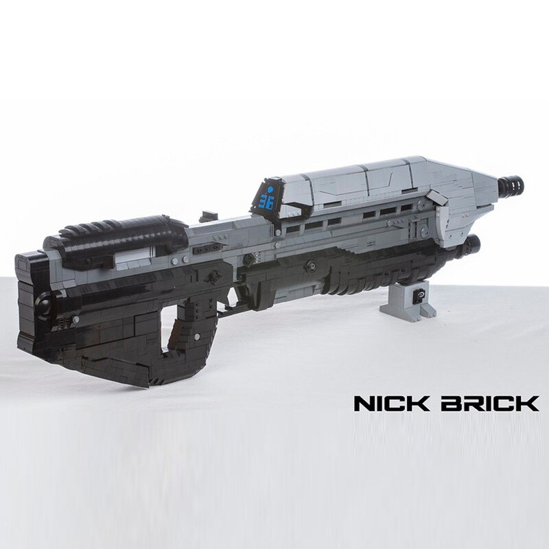 SPACE MOC 63016 MA5D Assault Rifle by NickBrick MOCBRICKLAND 1 1