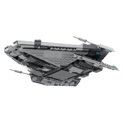 SPACE MOC 66759 1250 Scale Krait MK II NANO by TheRealBeef1213 MOCBRICKLAND 1