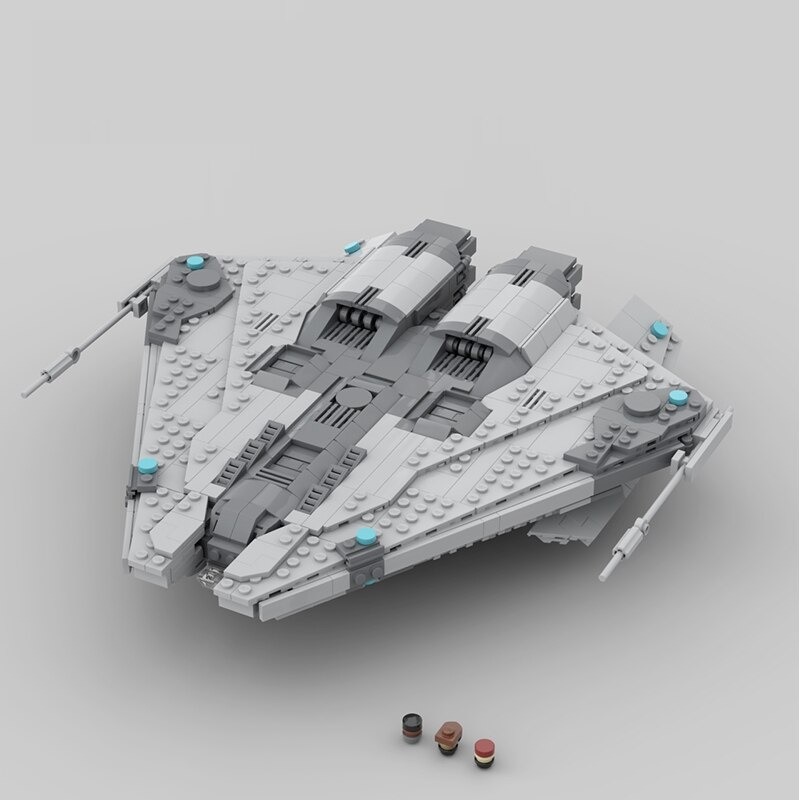 SPACE MOC 66759 1250 Scale Krait MK II NANO by TheRealBeef1213 MOCBRICKLAND 3 1
