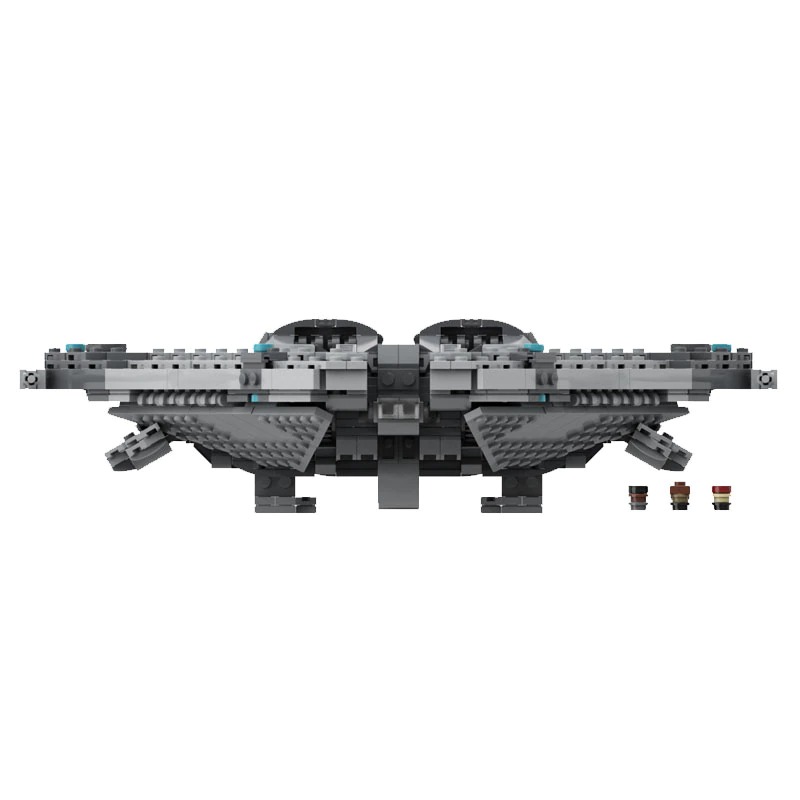 SPACE MOC 66759 1250 Scale Krait MK II NANO by TheRealBeef1213 MOCBRICKLAND 6 1