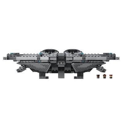 SPACE MOC 66759 1250 Scale Krait MK II NANO by TheRealBeef1213 MOCBRICKLAND 6