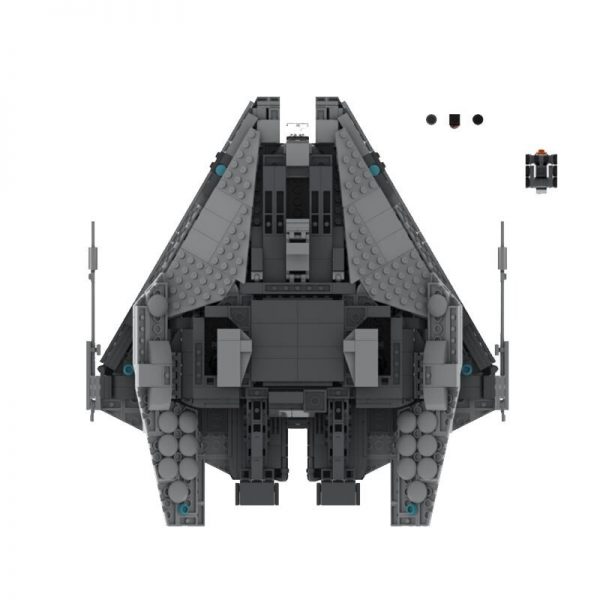 SPACE MOC 66759 1250 Scale Krait MK II NANO by TheRealBeef1213 MOCBRICKLAND 7