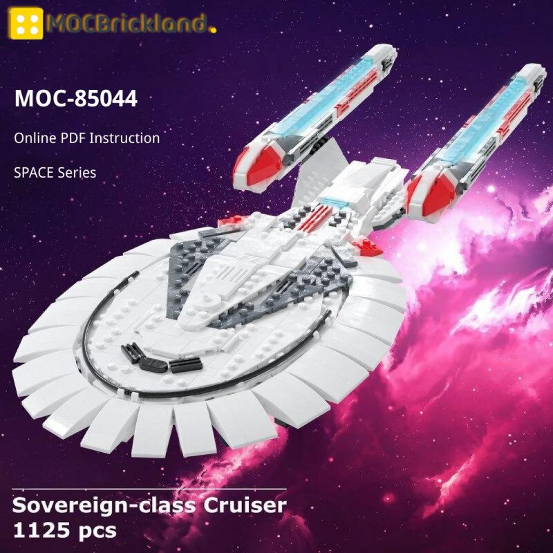 SPACE MOC 85044 Sovereign class Cruiser by ky e bricks MOCBRICKLAND 2 800x800 1
