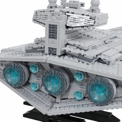 STAR WARS MOC 101451 Victory class Star Destroyer by ky ebricks MOCBRICKLAND 5