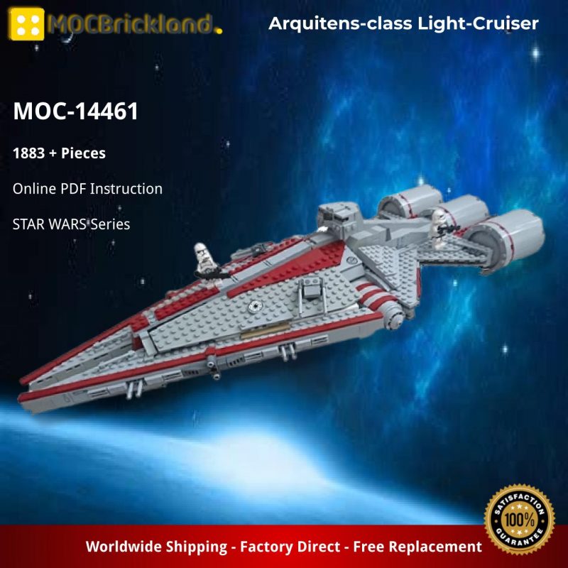 STAR WARS MOC 14461 Arquitens class Light Cruiser by ShockJoke MOCBRICKLAND 1 800x800 1