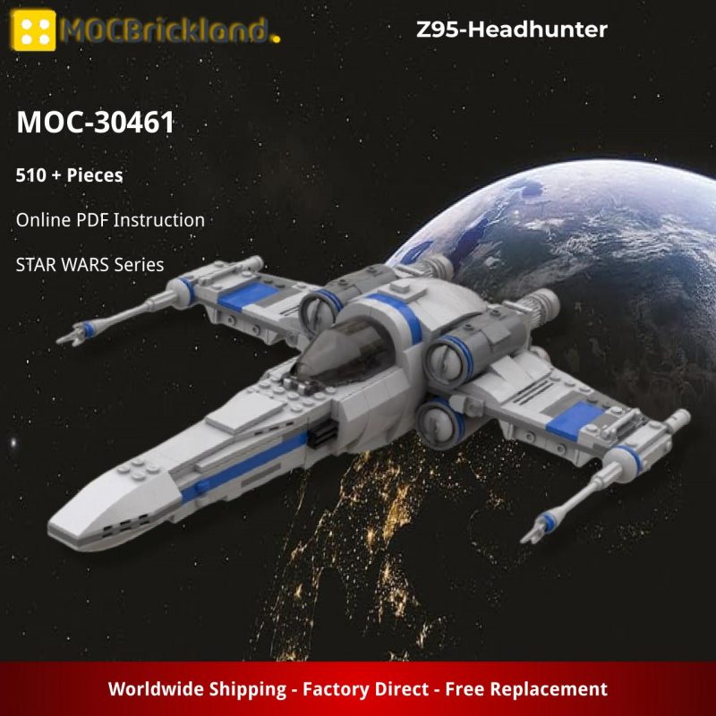 STAR WARS MOC 30461 Z95 Headhunter by Moppo MOCBRICKLAND 4 800x800 1