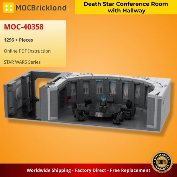 STAR WARS MOC 40358 Death Star Conference Room with Hallway by TheCreatorr MOCBRICKLAND 1