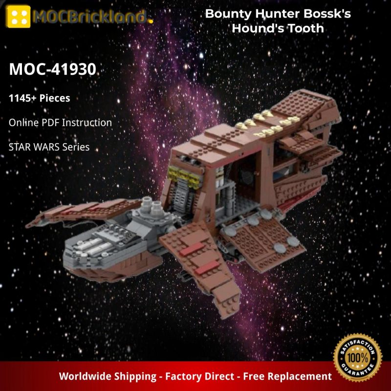 STAR WARS MOC 41930 Bounty Hunter Bossks Hounds Tooth by Bigfoot.mg MOCBRICKLAND 2 800x800 1