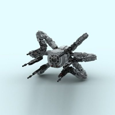 STAR WARS MOC 48191 TIE Octopus by QuentinD MOCBRICKLAND 4