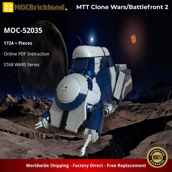 STAR WARS MOC 52035 MTT Clone WarsBattlefront 2 by Ericnathan811 MOCBRICKLAND 5