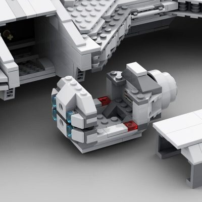 STAR WARS MOC 55173 Imperial Arquitens Class Command Cruiser by Ignatius666 MOCBRICKLAND 1