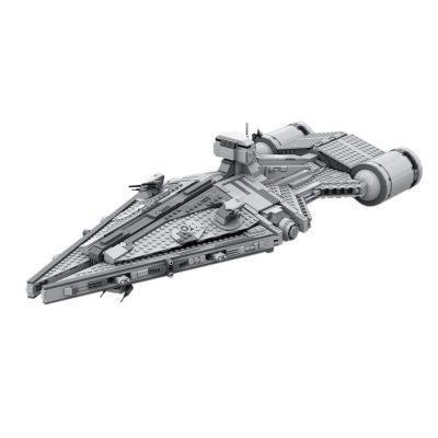 STAR WARS MOC 55173 Imperial Arquitens Class Command Cruiser by Ignatius666 MOCBRICKLAND 6