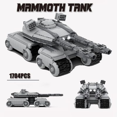 STAR WARS MOC 56474 Mammoth Tank by azarleouf MOCBRICKLAND 6