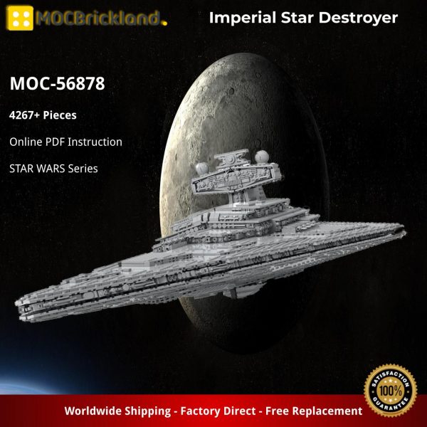 STAR WARS MOC 56878 Imperial Star Destroyer by Marius2002 MOCBRICKLAND 2