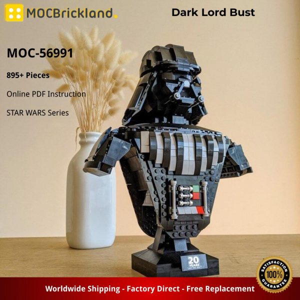STAR WARS MOC 56991 Dark Lord Bust by glenn tanner55 MOCBRICKLAND 2