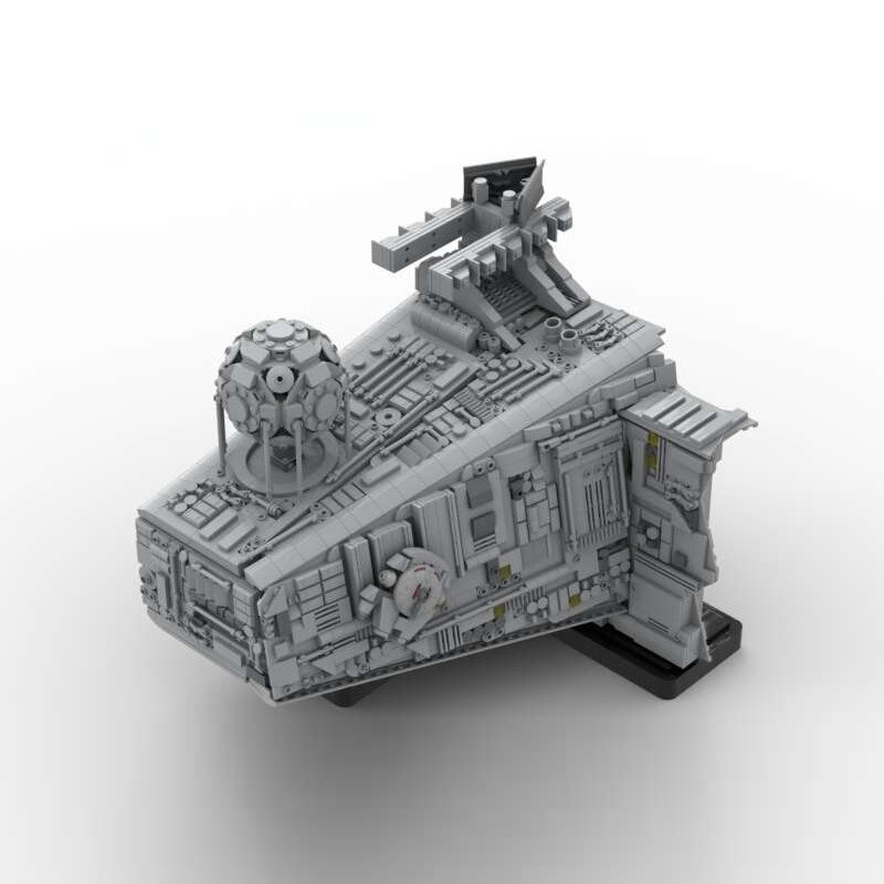 STAR WARS MOC 59329 Falcon Hides On Imperial Star Destroyer by 6211 MOCBRICKLAND 2 1